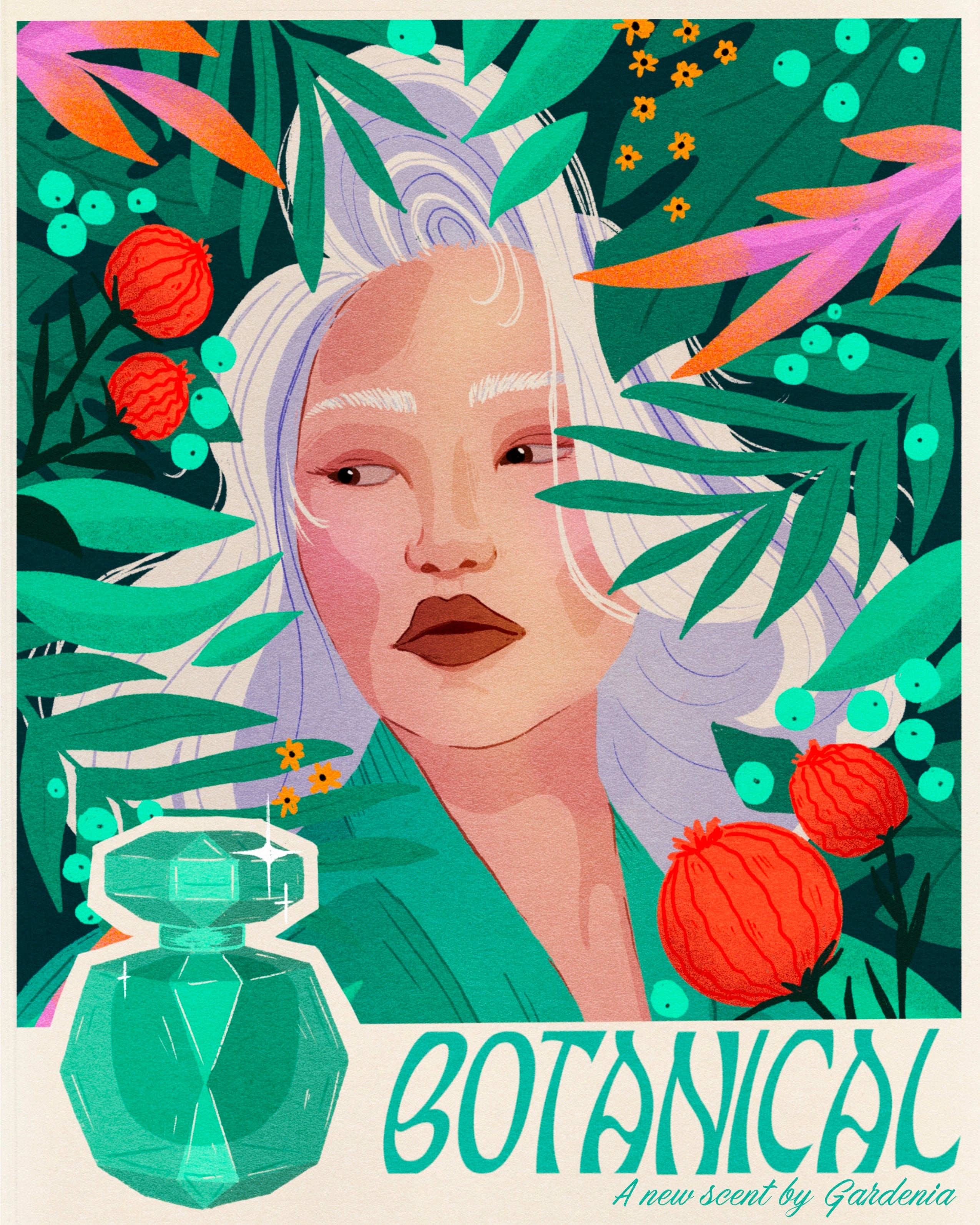 Botanical Perfume Ad