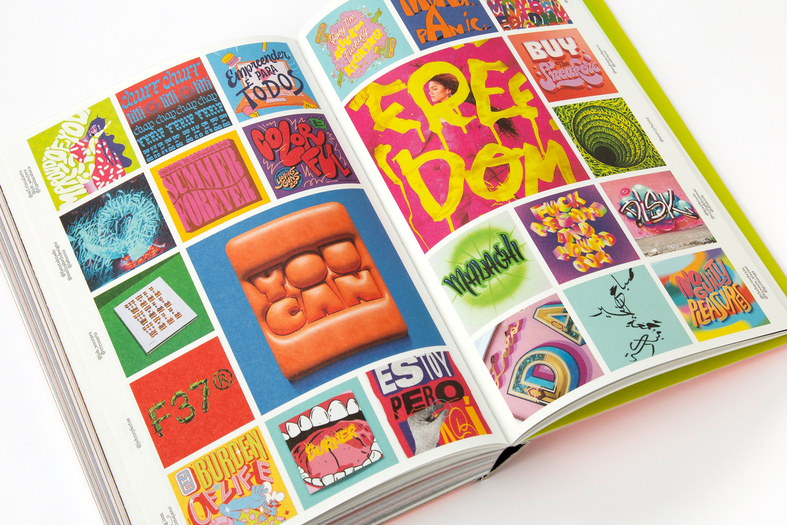 Slanted Magazine Yearbook of Lettering, where my work is featured