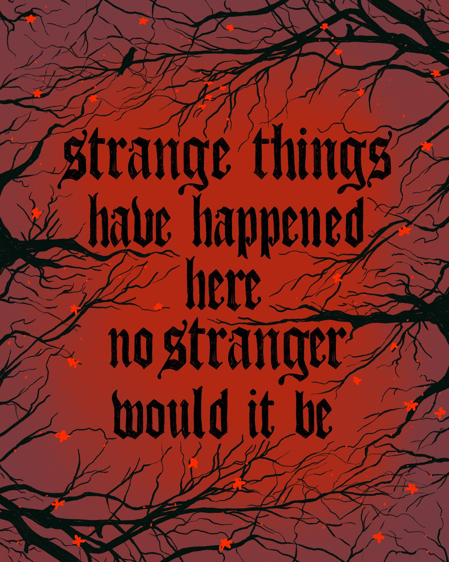 Strange Things are Happening Here