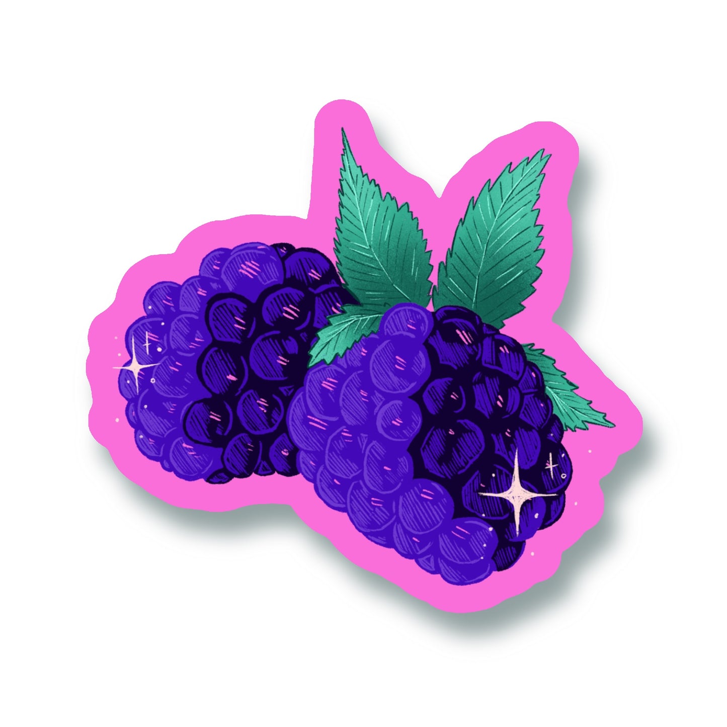 Blackberry Sticker