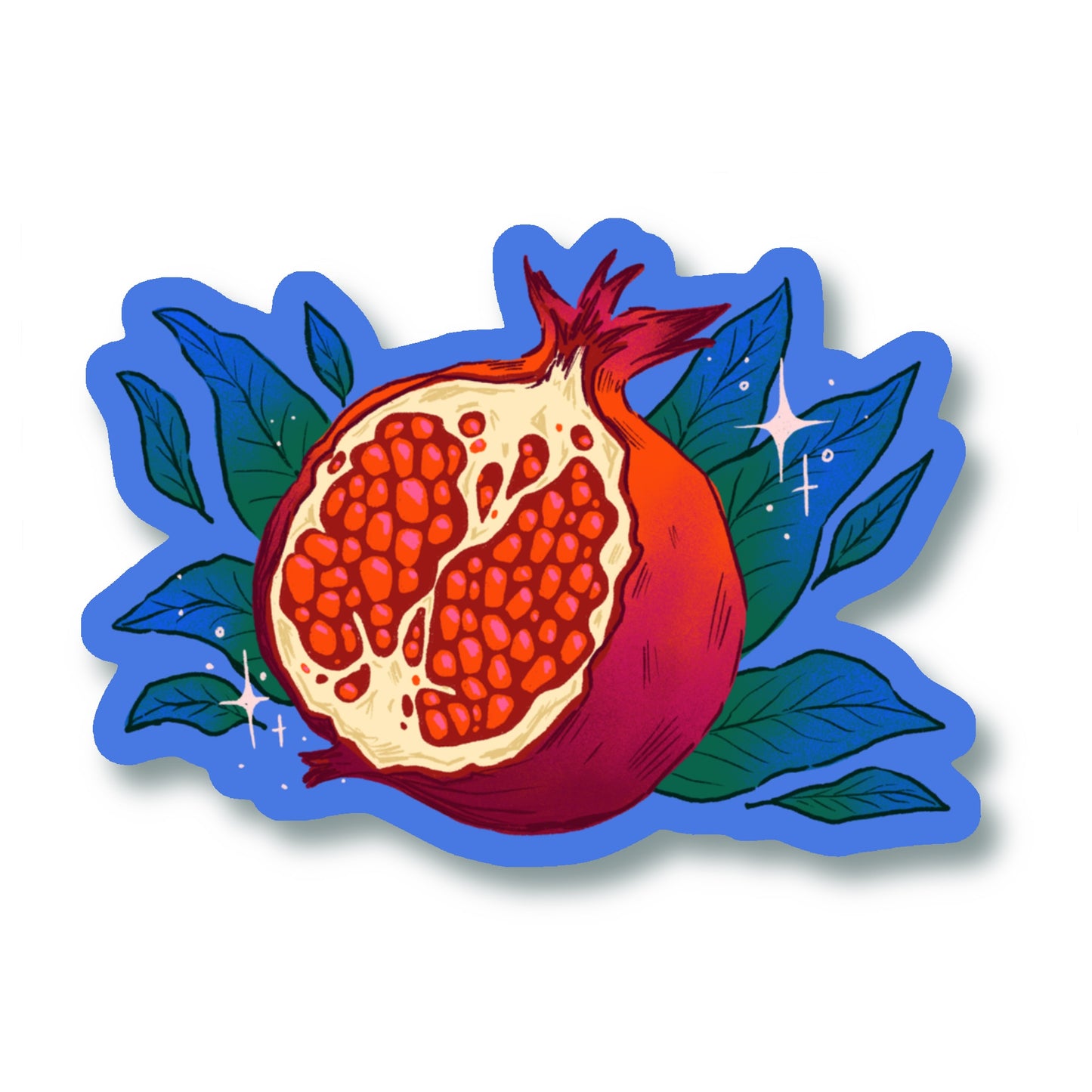 Pomegranate Sticker