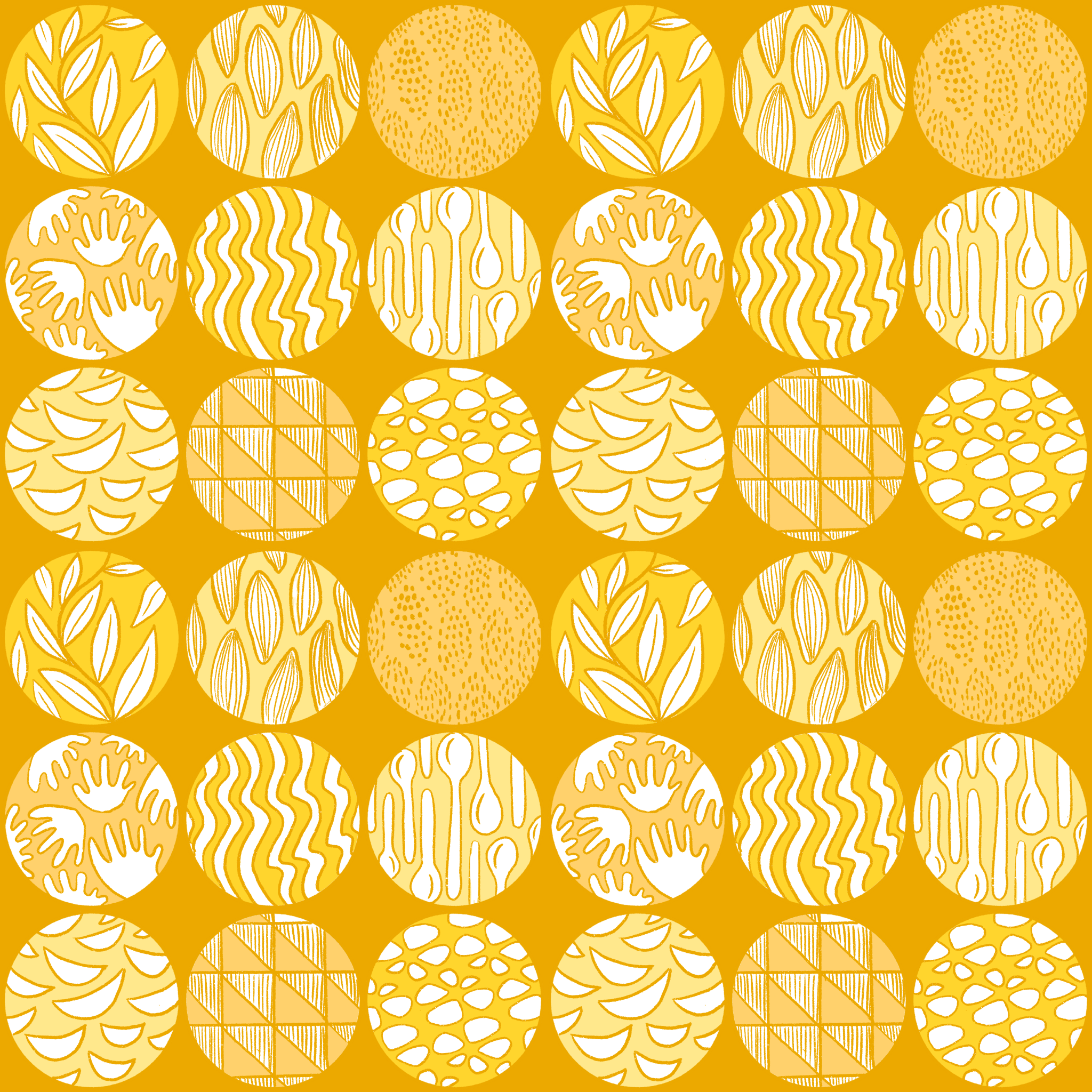 Cocoa Pod Pattern