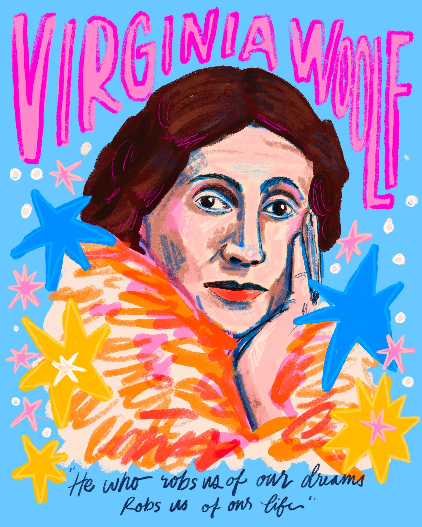 Virginia Woolf Print