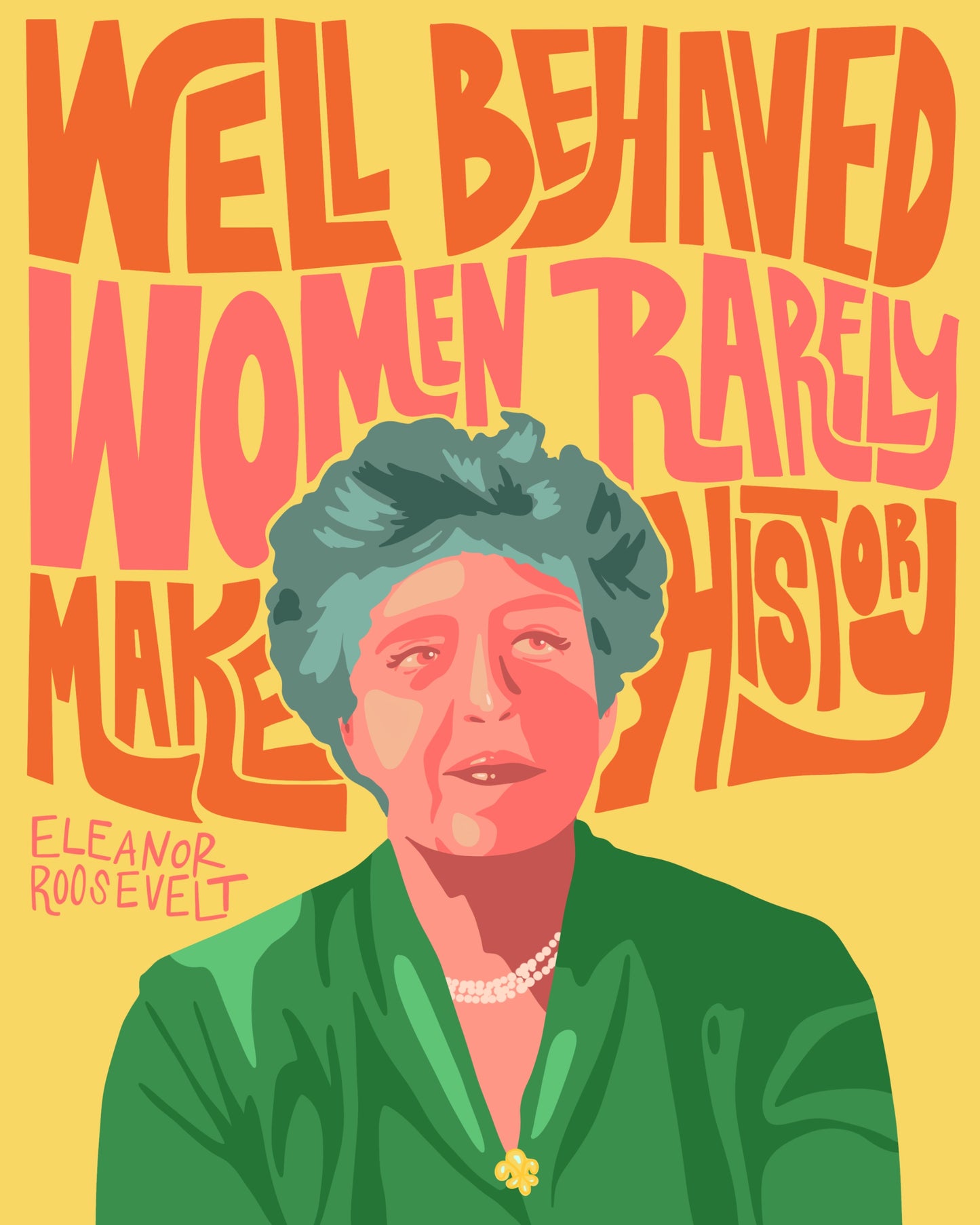 Eleanor Roosevelt Print