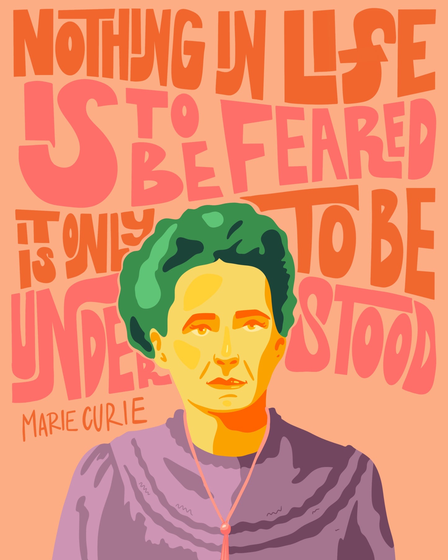 Marie Curie Print