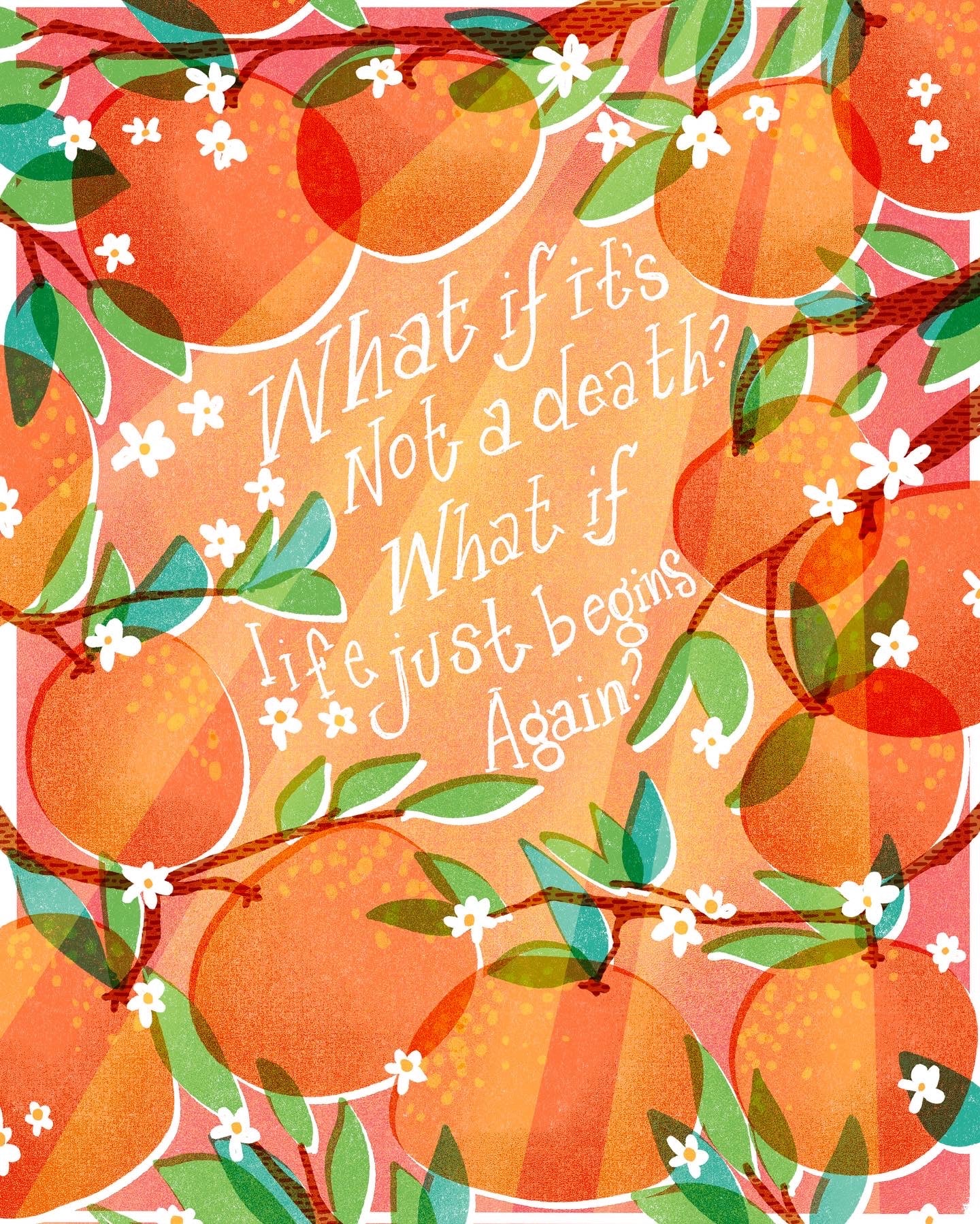 ‘Life Begins Again’ Print