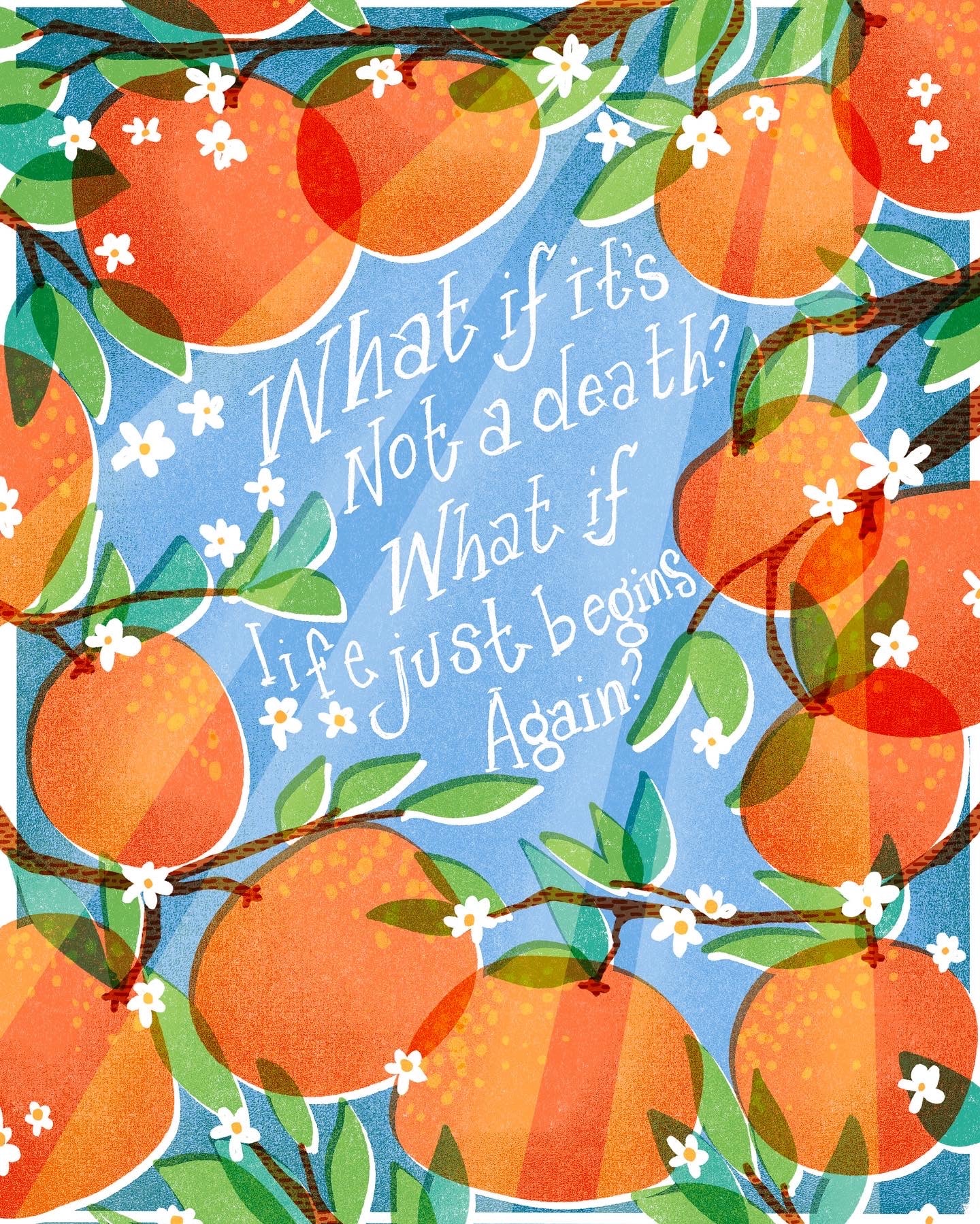 ‘Life Begins Again’ Print