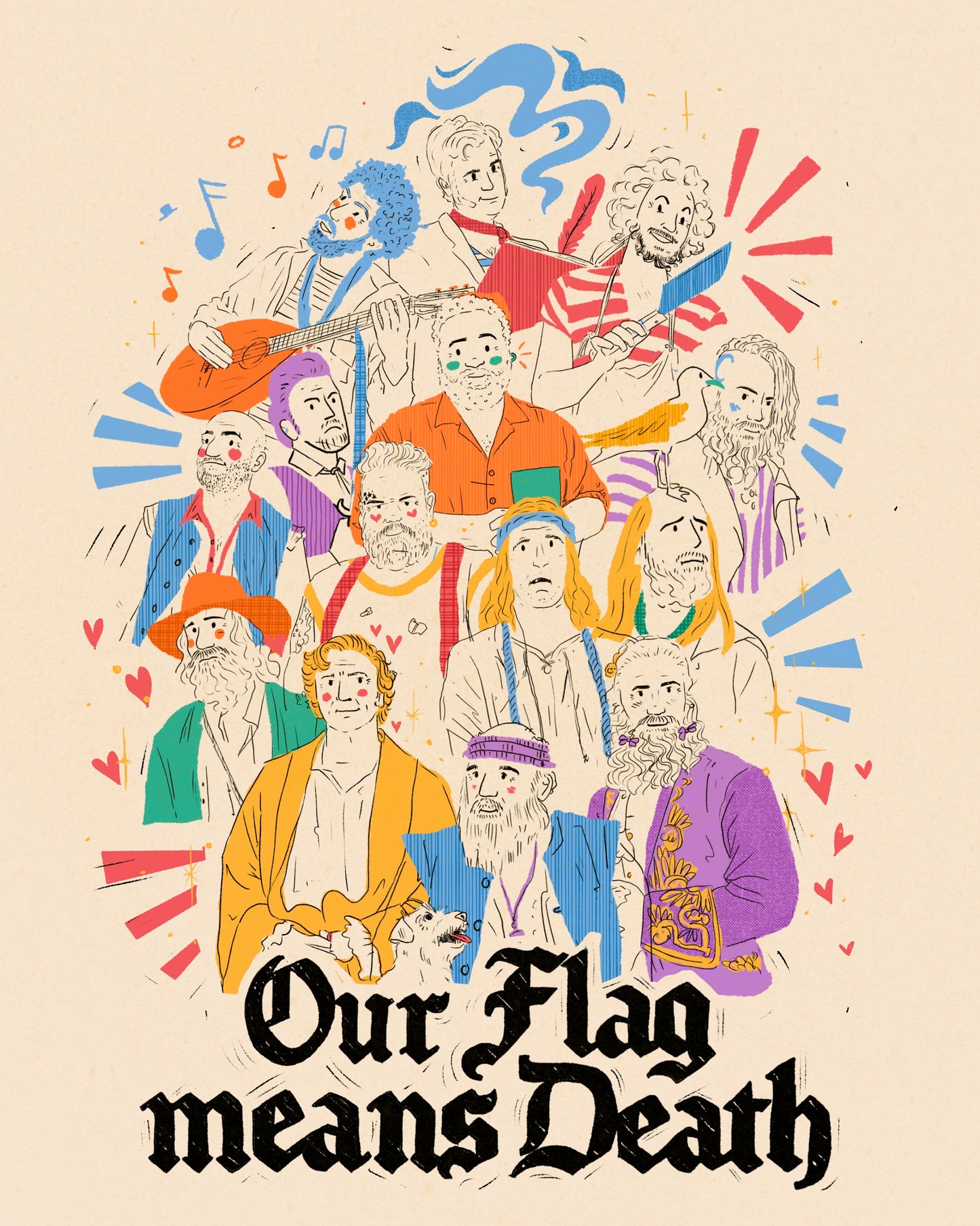 Our Flag Means Death Crew Print