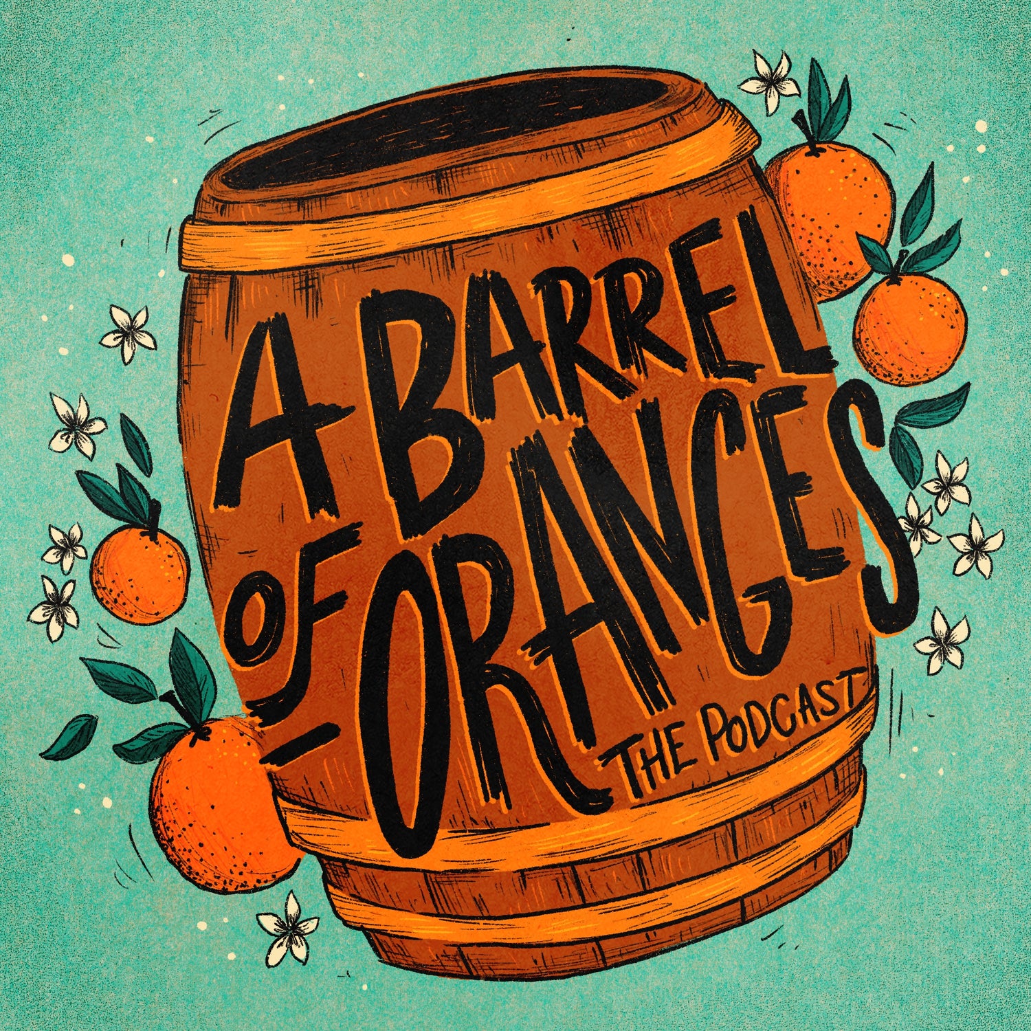 A Barrel of Oranges Podcast Logo 