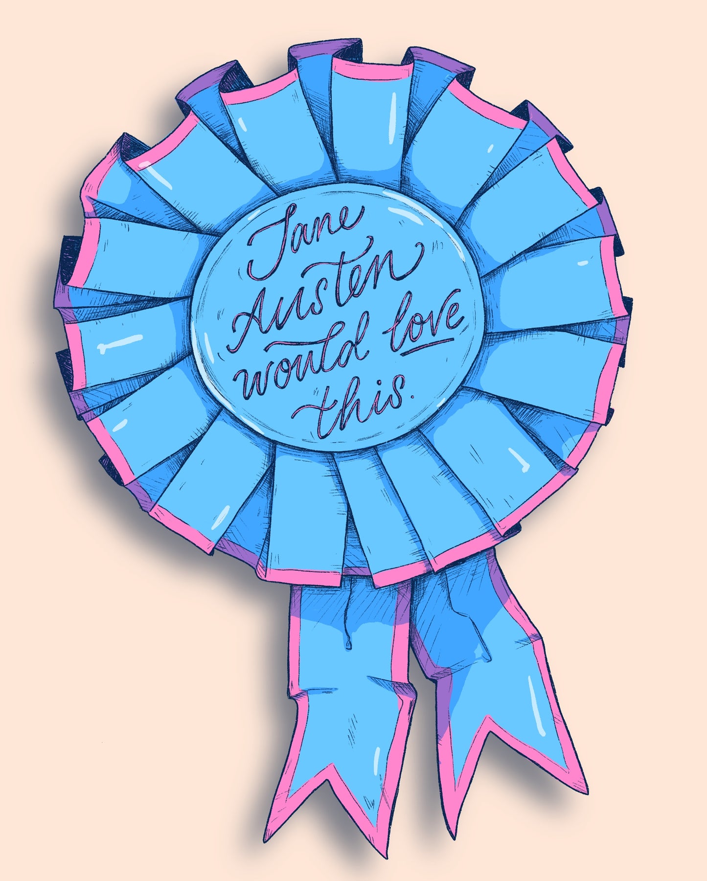 Jane Austen Would Love This Vinyl Sticker