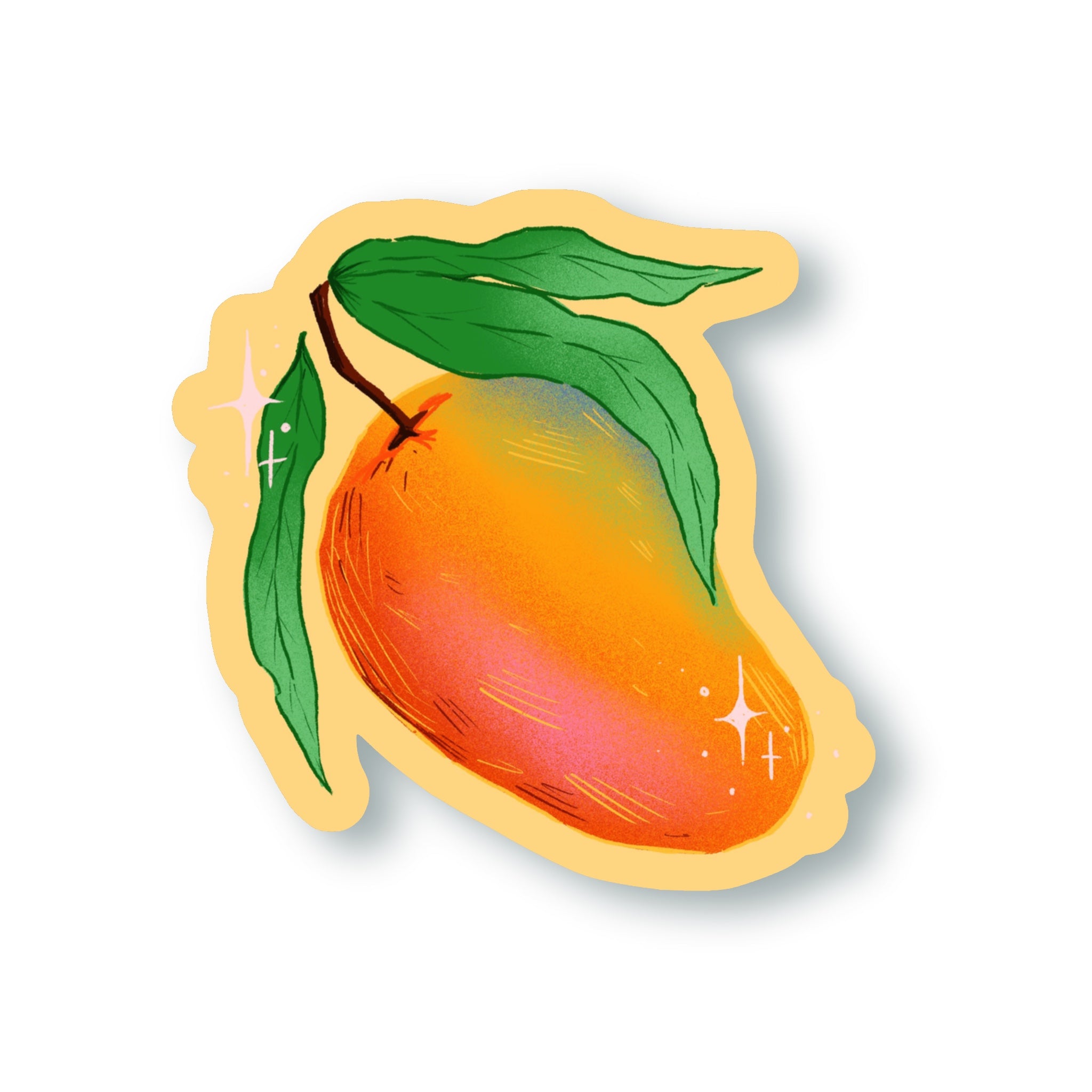 Mango Sticker – kate letters lots