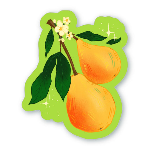 Summer Pear Sticker