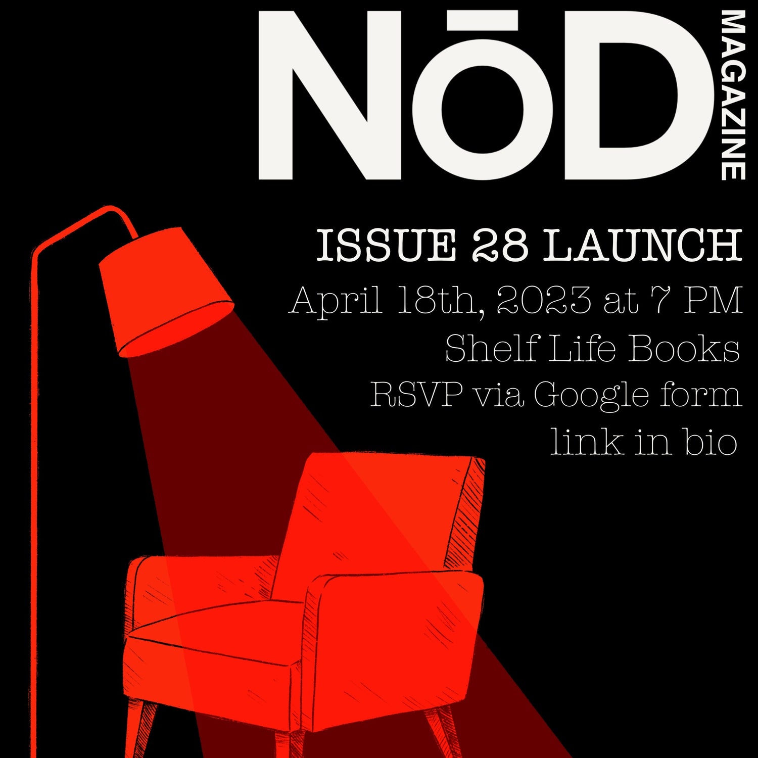 Artwork for Nod Magazine at the University of Calgary