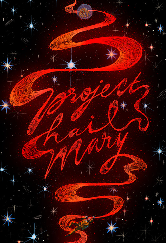 Project Hail Mary Red String of Fate Poster