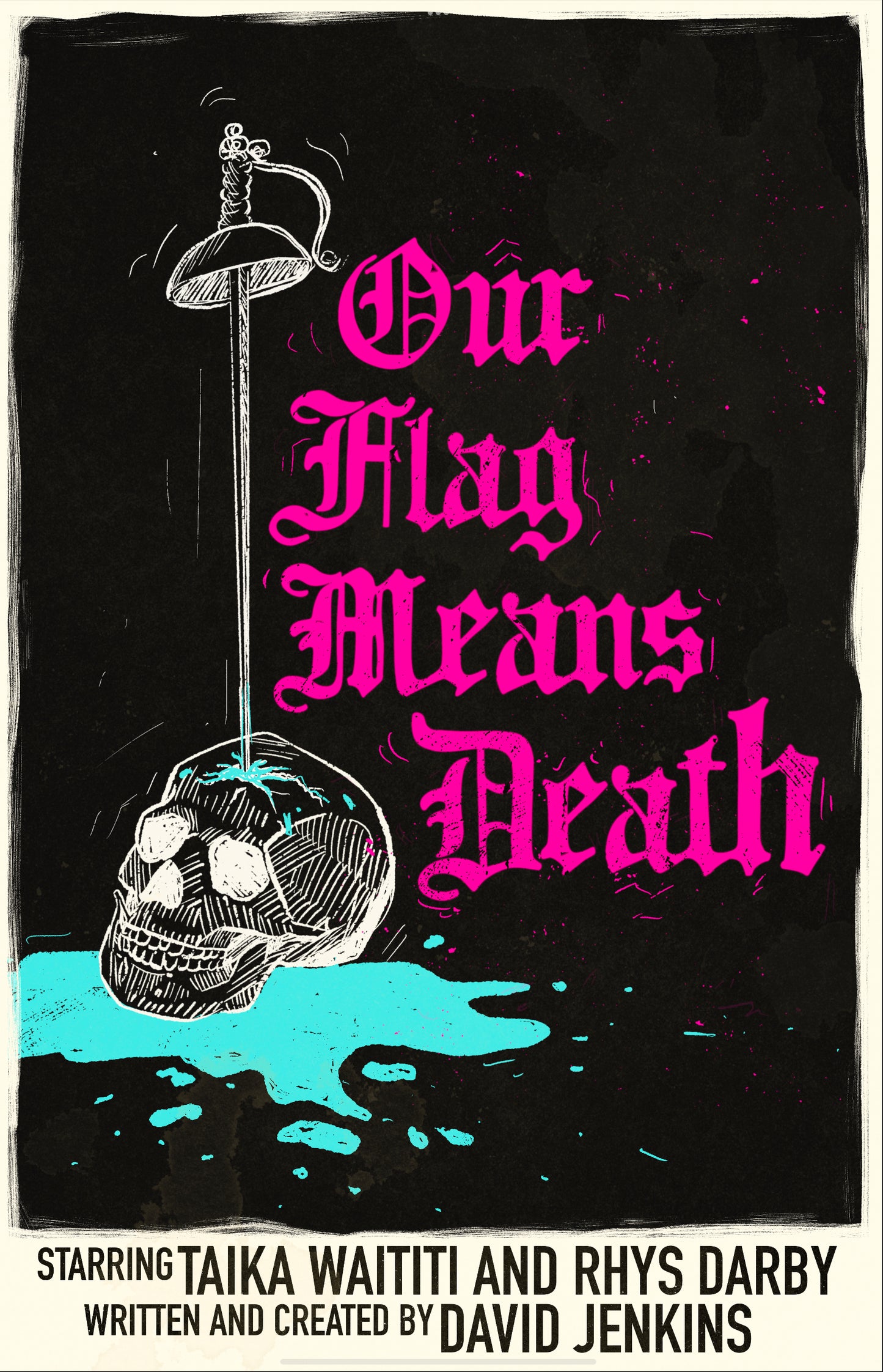 Our Flag Means Death Skull Poster