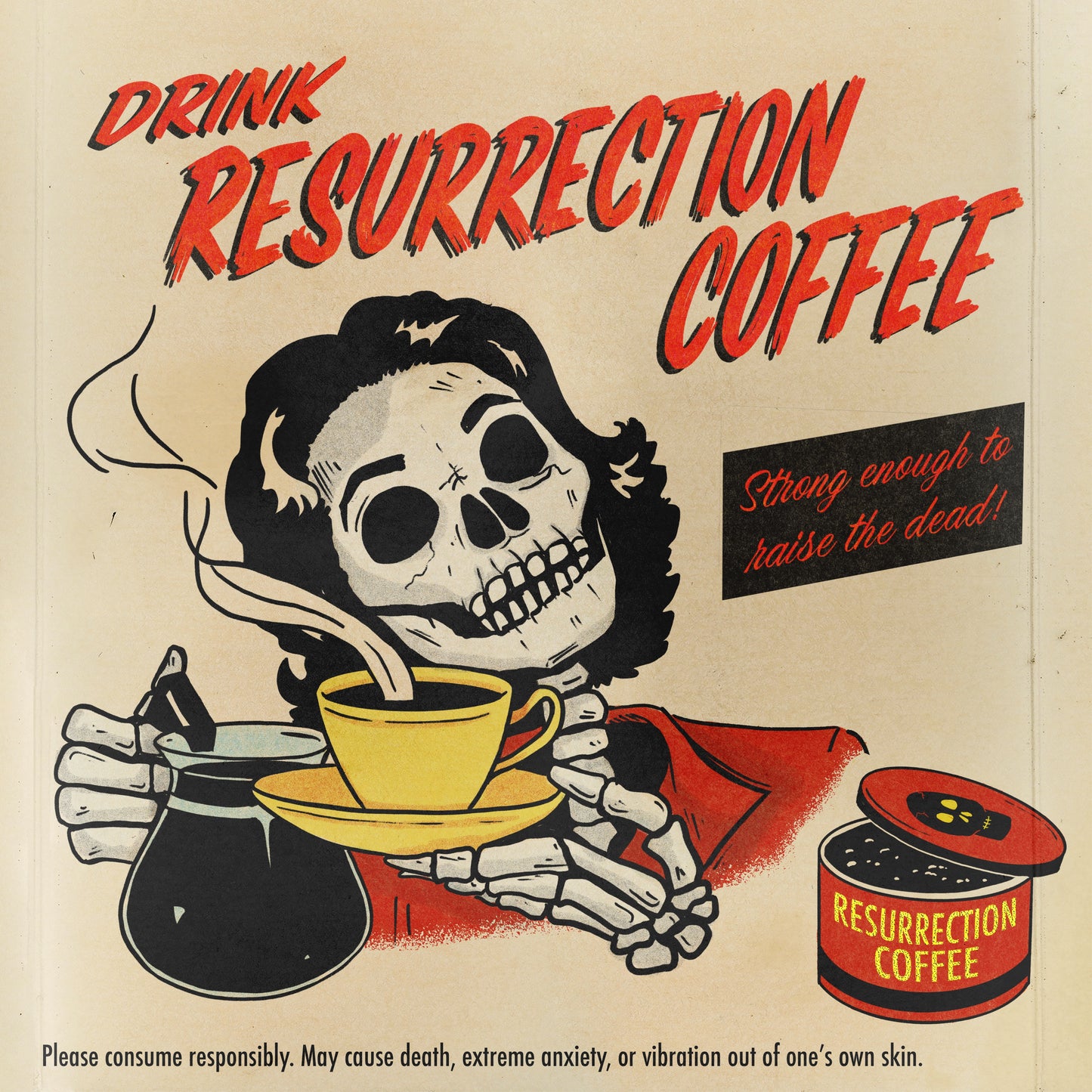 Resurrection Coffee Print
